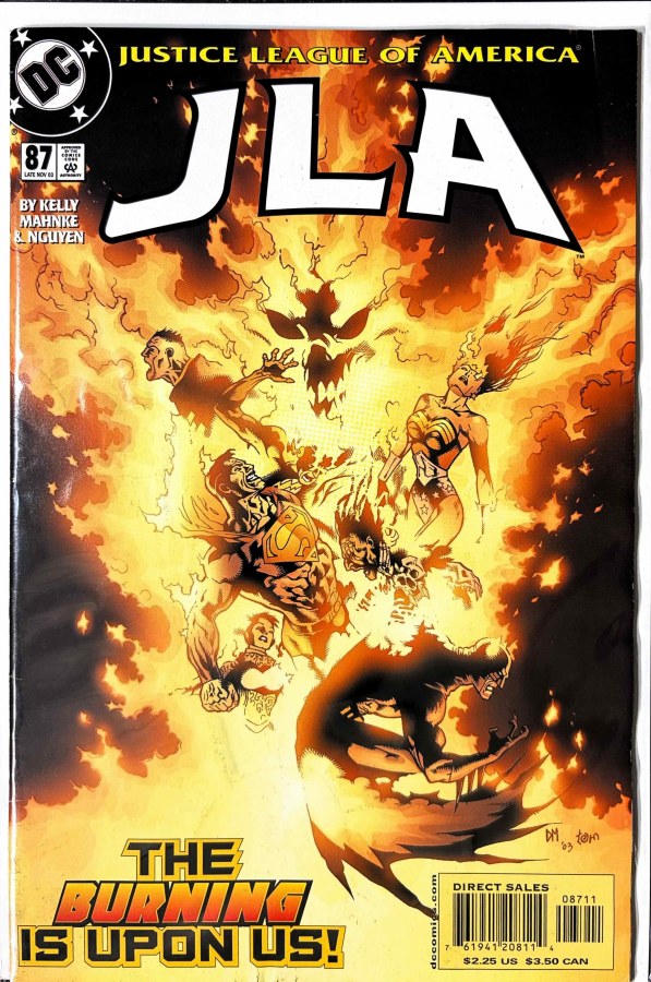 JLA #87 (2003) DC cover