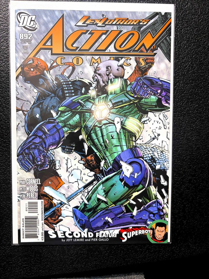 Action Comics #892 (2010) DC cover