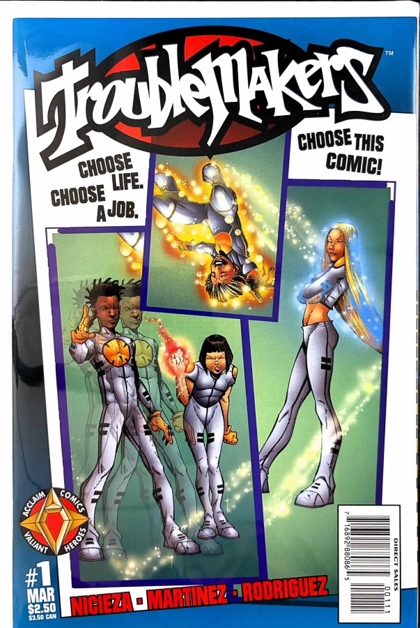 Troublemakers #1 (1997) Acclaim Comics cover