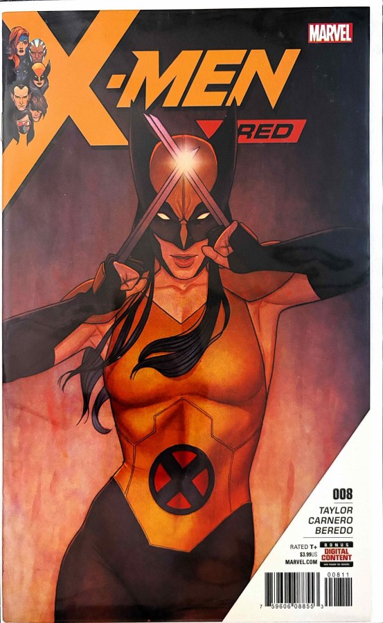 X-Men Red #8 (2018) Marvel cover