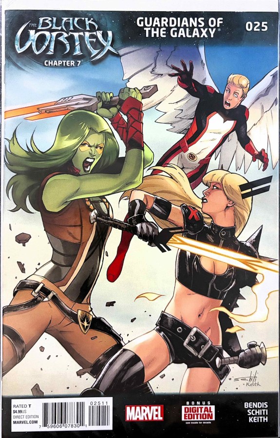 Guardians of the Galaxy #25 (2015) Marvel cover