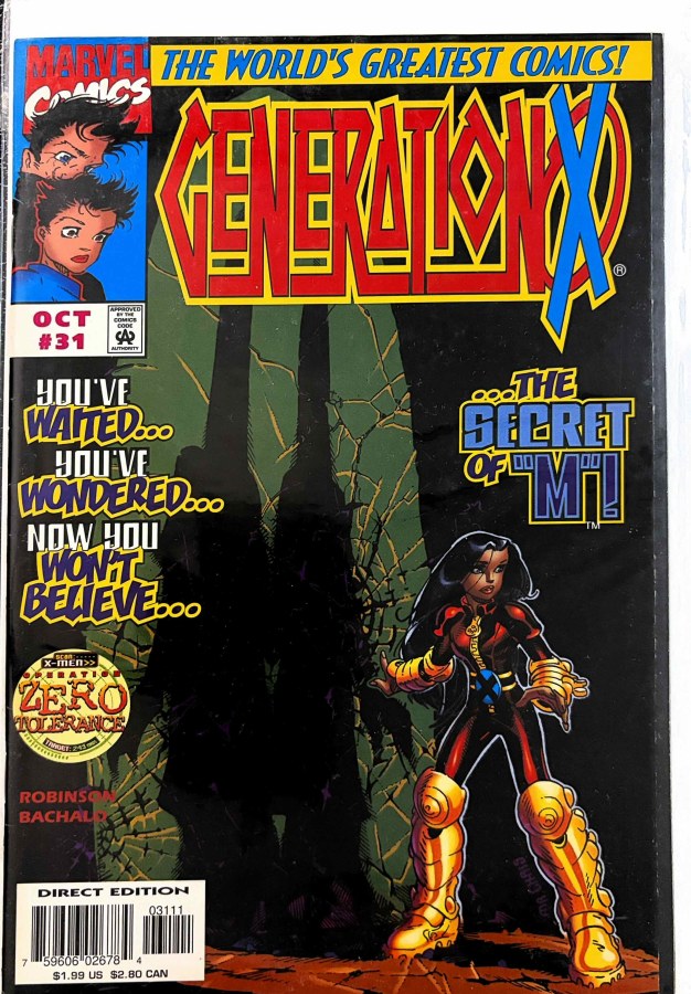 Generation X #31 (1997) Marvel cover