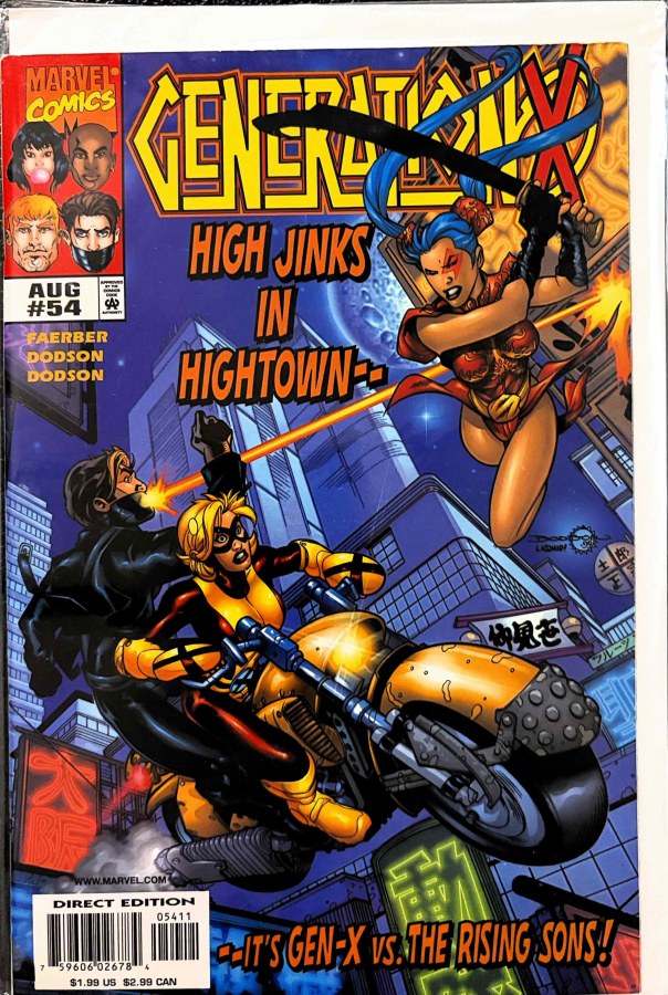 Generation X #54 (1999) Marvel cover