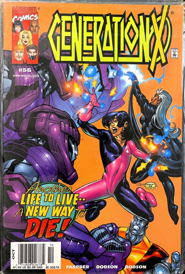 Generation X #56 (1999) Marvel cover