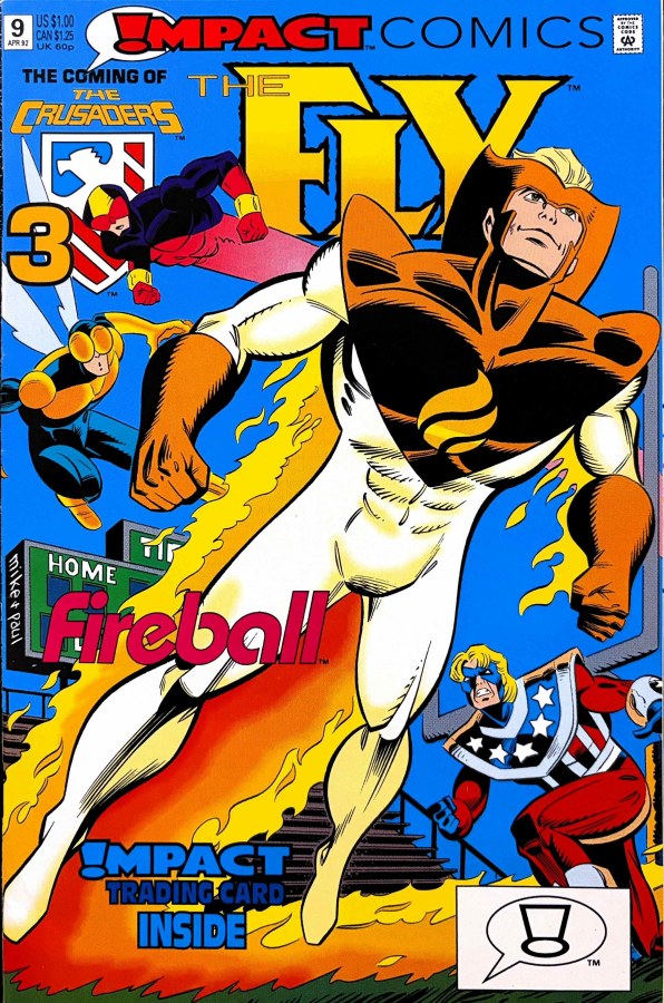 The Fly #9 (1992) Impact Comics cover