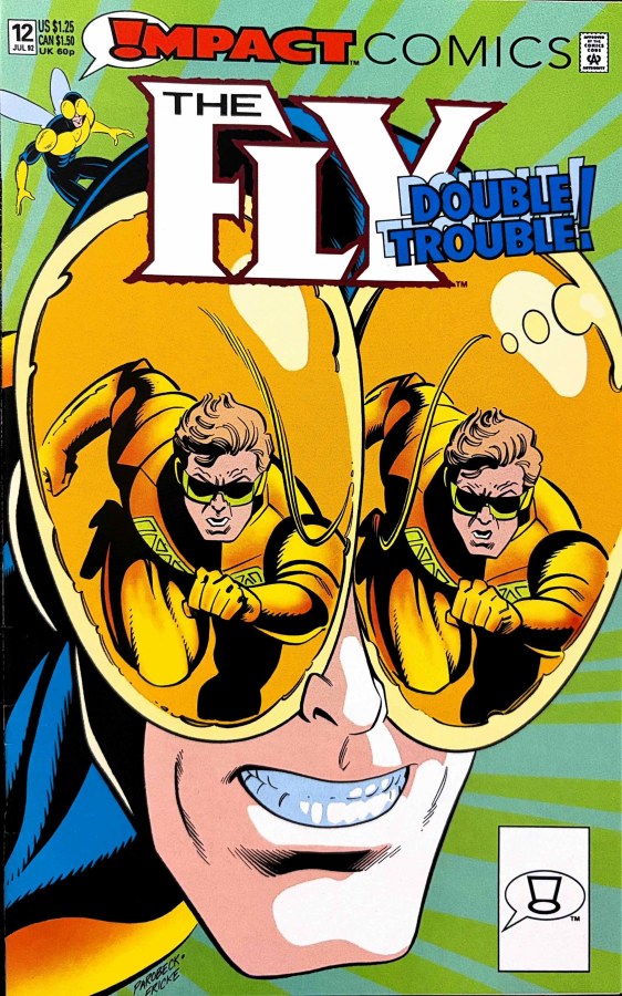 The Fly #12 (1992) Impact Comics cover