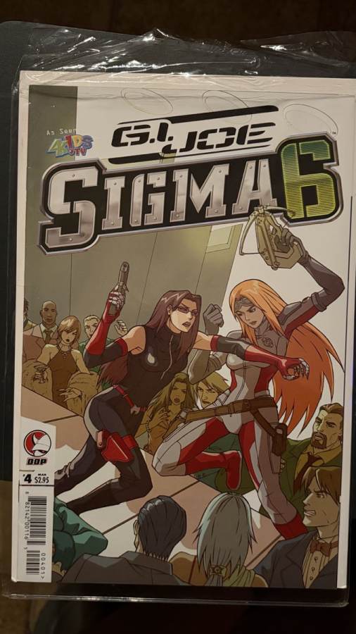G.I. Joe: Sigma 6 #4 cover