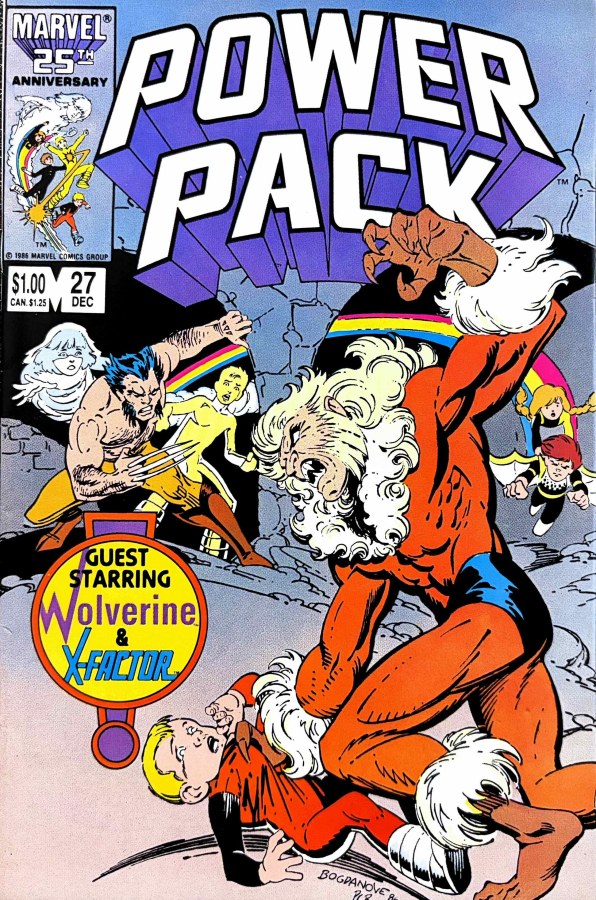 Power Pack #27 (1986) Marvel cover