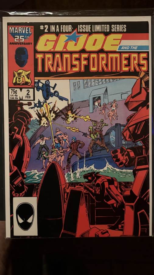 G.I. Joe and the Transformers #2 cover