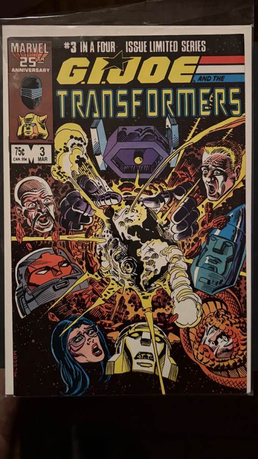 G.I. Joe and the Transformers #3 cover