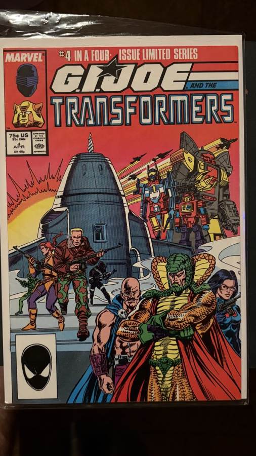 G.I. Joe and the Transformers #4 cover