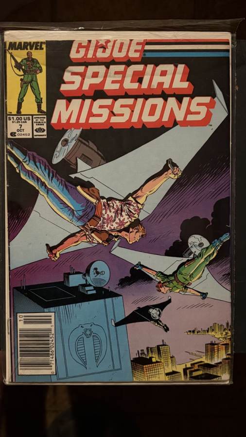 G.I. Joe: Special Missions #7 (1987) Marvel Comics VF cover