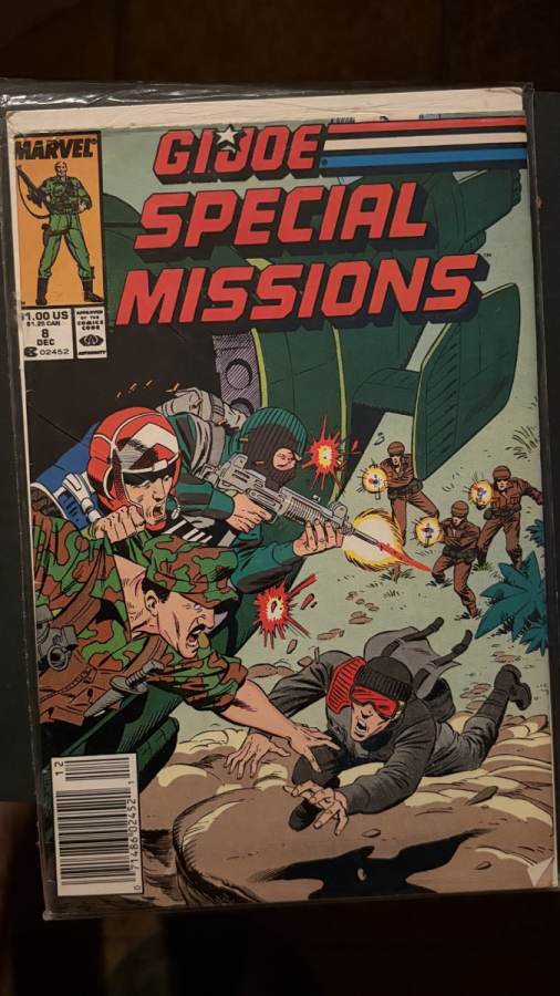 G.I. Joe: Special Missions #8 (1987) Marvel Comics VF cover