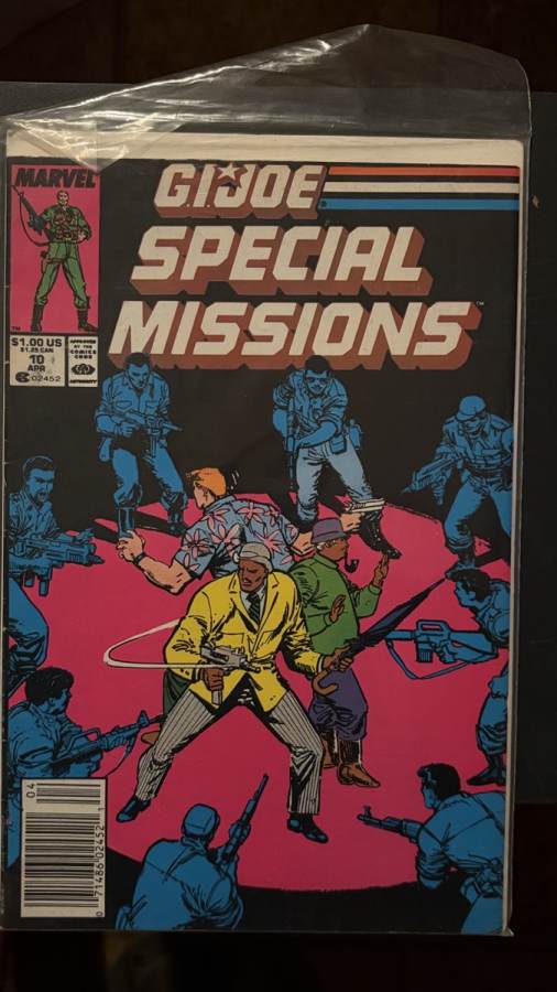 G.I. Joe: Special Missions #10 (1988) Marvel Comics VF cover