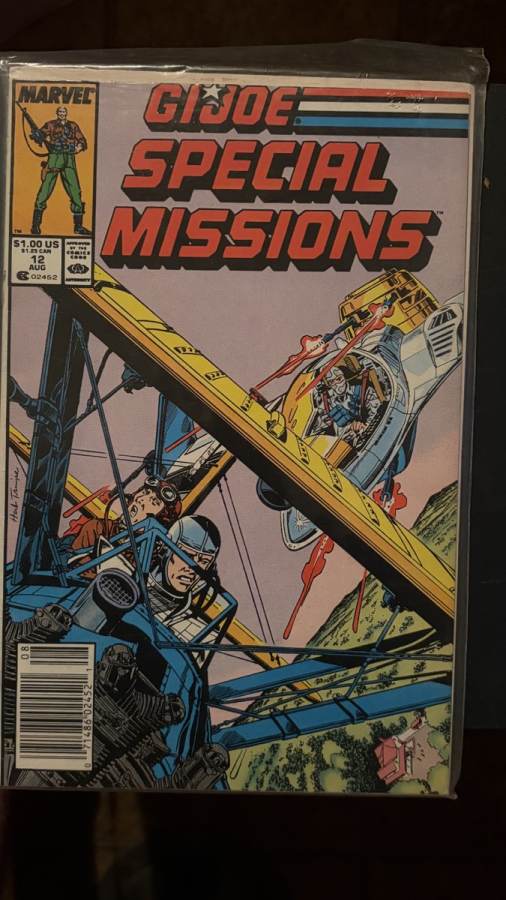 G.I. Joe: Special Missions #12 Marvel Comics VF cover