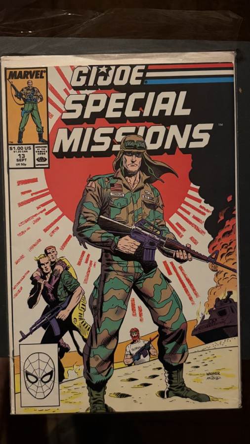 G.I. Joe: Special Missions #13 (1986) Marvel Comics VF cover