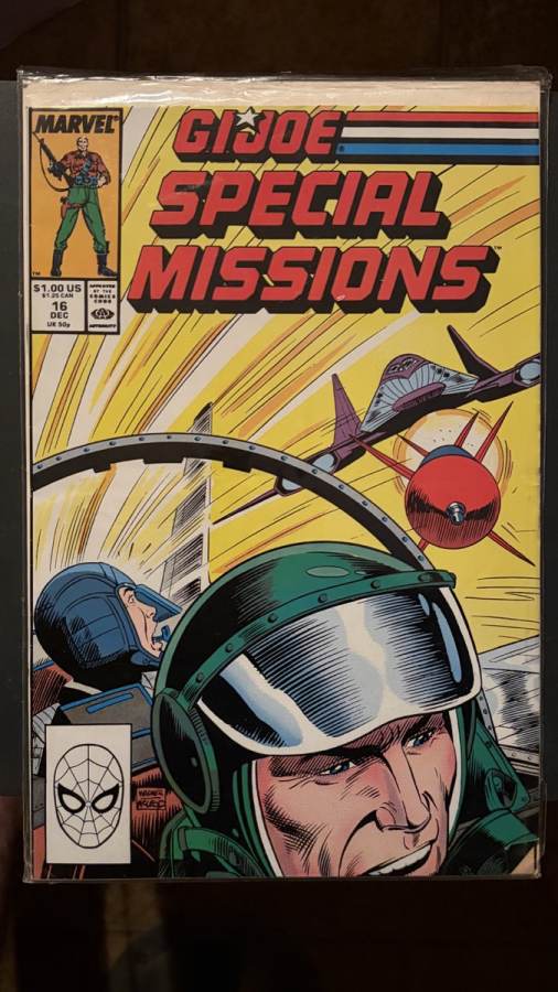 G.I. Joe: Special Missions #16 Marvel Comics VF cover