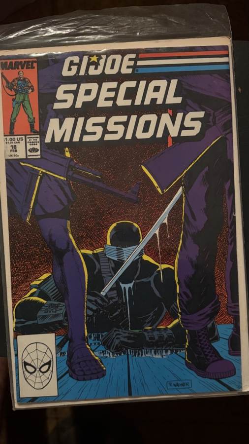 G.I. Joe: Special Missions #18 Marvel Comics VF cover