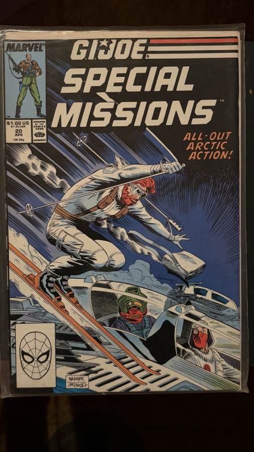 G.I. Joe: Special Missions #20 (1989) Marvel Comics VF cover