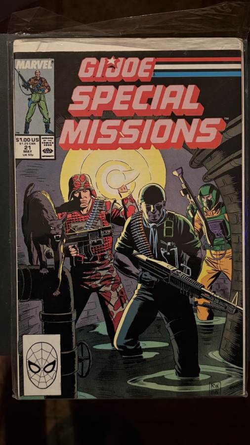 G.I. Joe: Special Missions #21 (1989) Marvel Comics VF cover