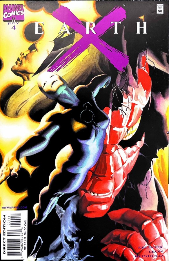 Earth X #4 (1999) Marvel cover
