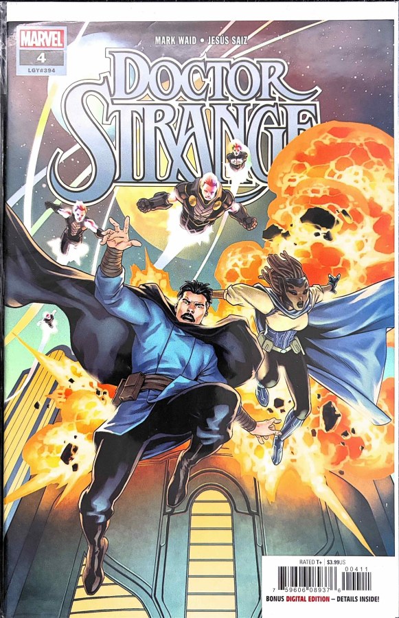 Doctor Strange #4 (2018) Marvel cover