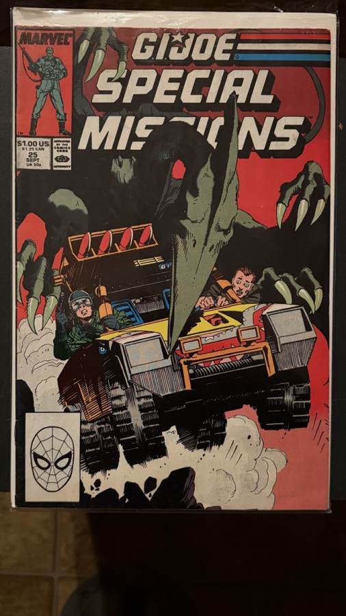 G.I. Joe: Special Missions #25 Marvel Comics VF cover
