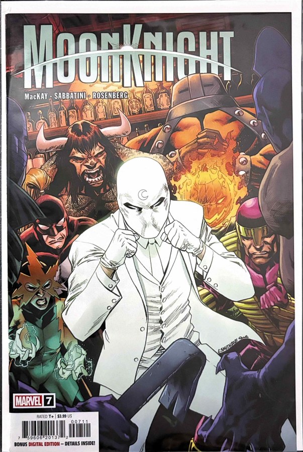 Moon Knight #7 (2022) Marvel cover
