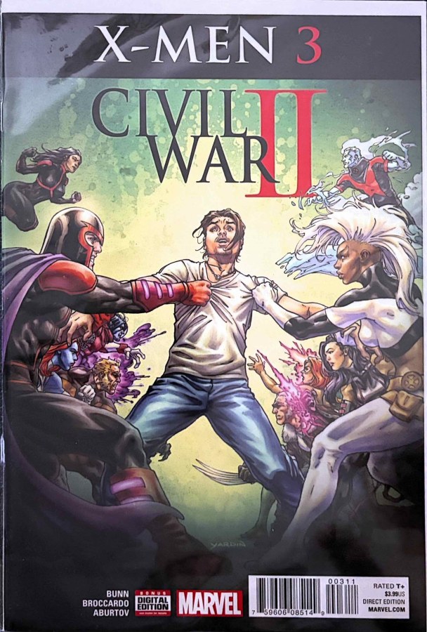 Civil War II: X-Men #3 (2016) Marvel cover