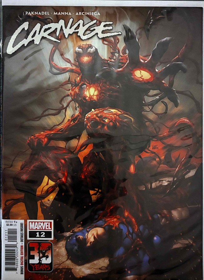 Carnage #12 (2023) Marvel cover