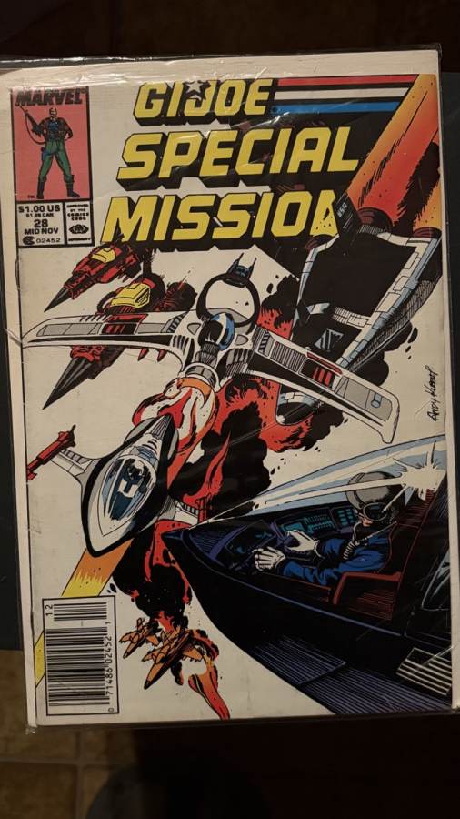G.I. Joe: Special Missions #28 (1989) Marvel Comics VF cover