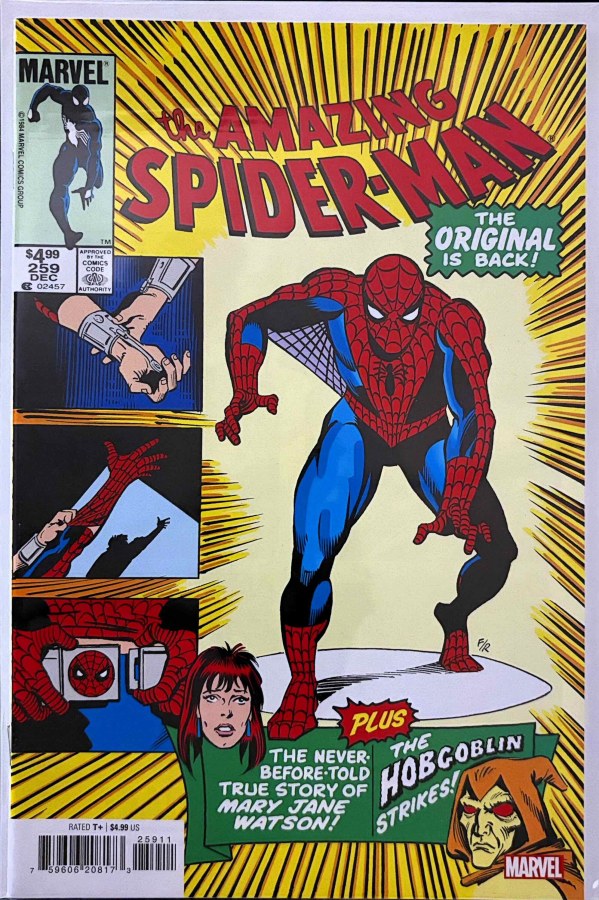 The Amazing Spider-Man #259 (1984) Marvel cover