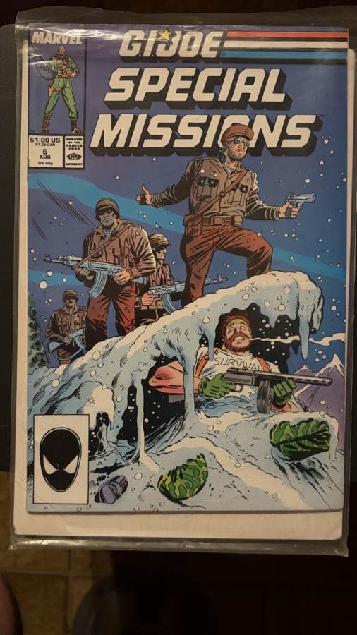 G.I. Joe: Special Missions #6 (1987) Marvel Comics VF cover