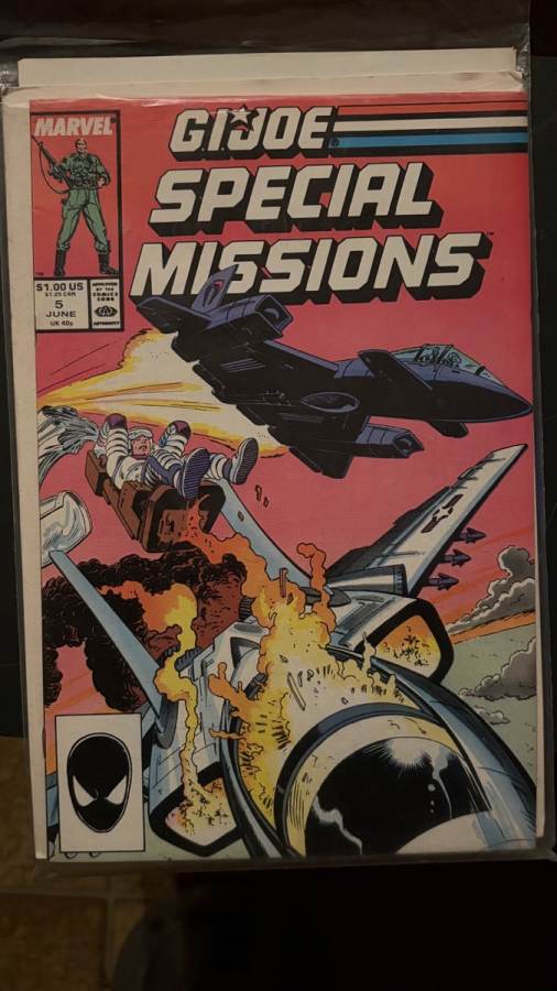 G.I. Joe: Special Missions #5 (1987) Marvel Comics VF cover
