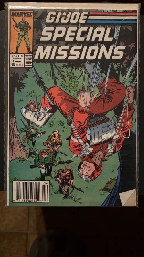 G.I. Joe: Special Missions #4 Marvel Comics VF cover