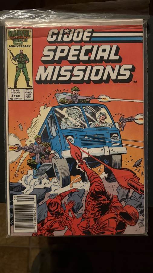 G.I. Joe: Special Missions #3 Marvel Comics VF cover