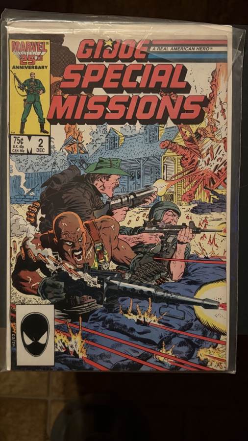 G.I. Joe: Special Missions #2 Marvel Comics VF cover