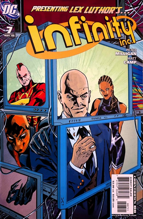 Infinity Inc. #7 (2008) DC cover