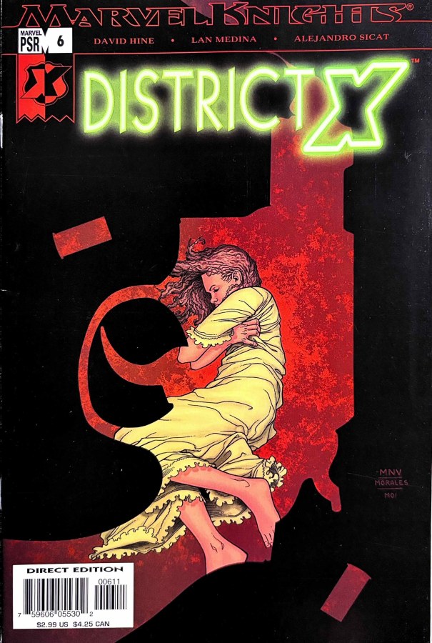 District X #6 (2004) Marvel cover