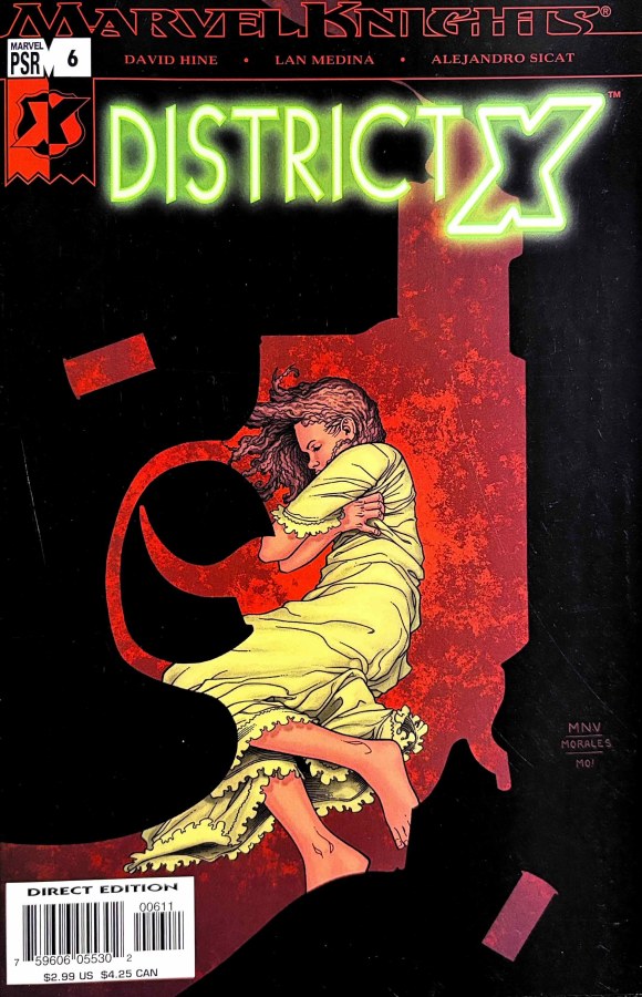 District X #6 (2004) Marvel cover