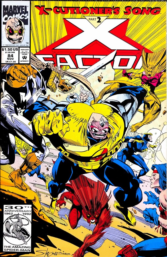 X-Factor #84 (1992) Marvel cover