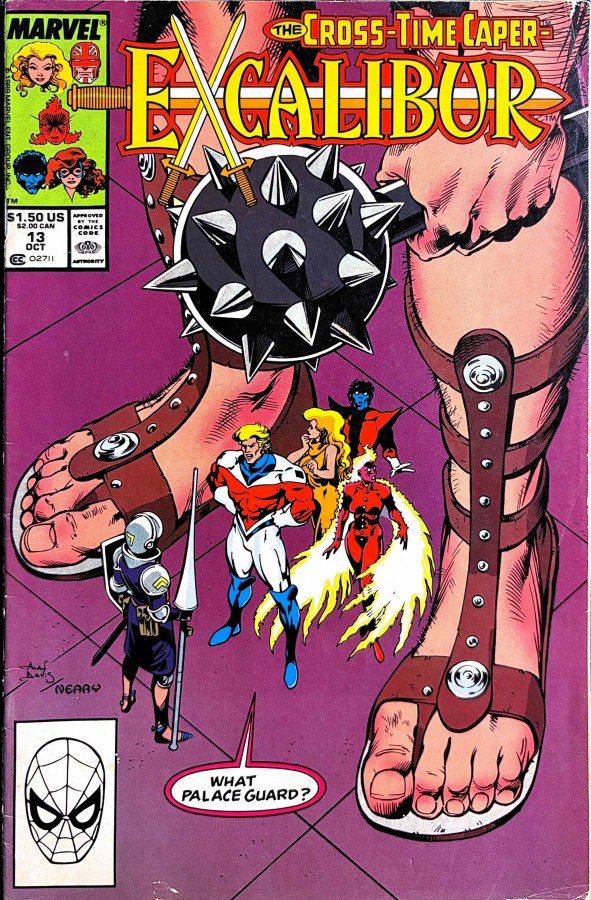 Excalibur #13 (1989) Marvel cover