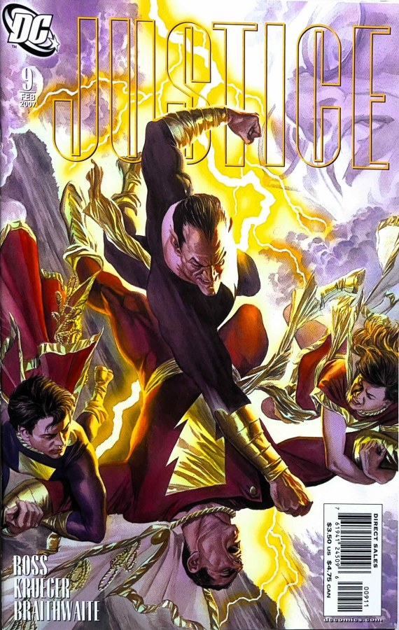 Justice #9 (2007) DC cover