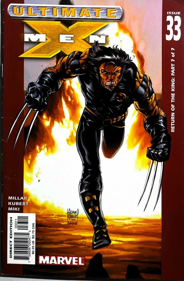 Ultimate X-Men #33 (2003) Marvel cover