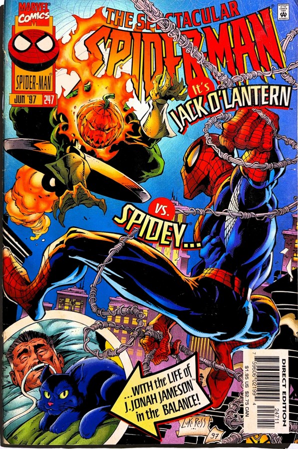 The Spectacular Spider-Man #247 (1997) Marvel cover