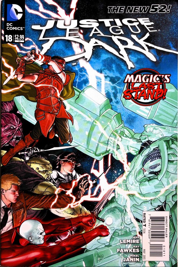 Justice League Dark #18 (2013) DC cover