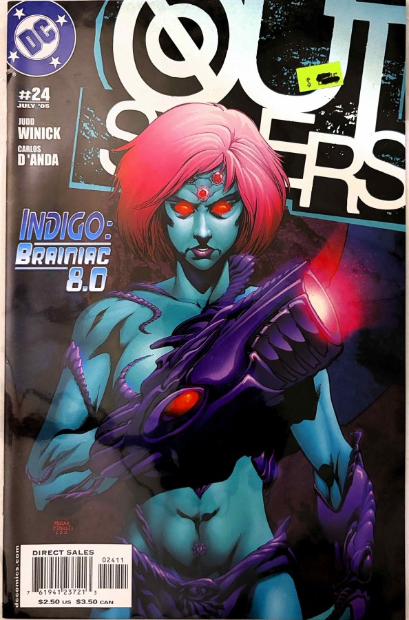 Outsiders #24 DC cover