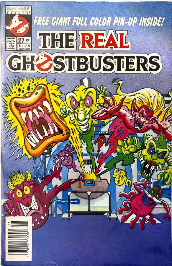 The Real Ghostbusters #27 (1990) NOW Comics cover