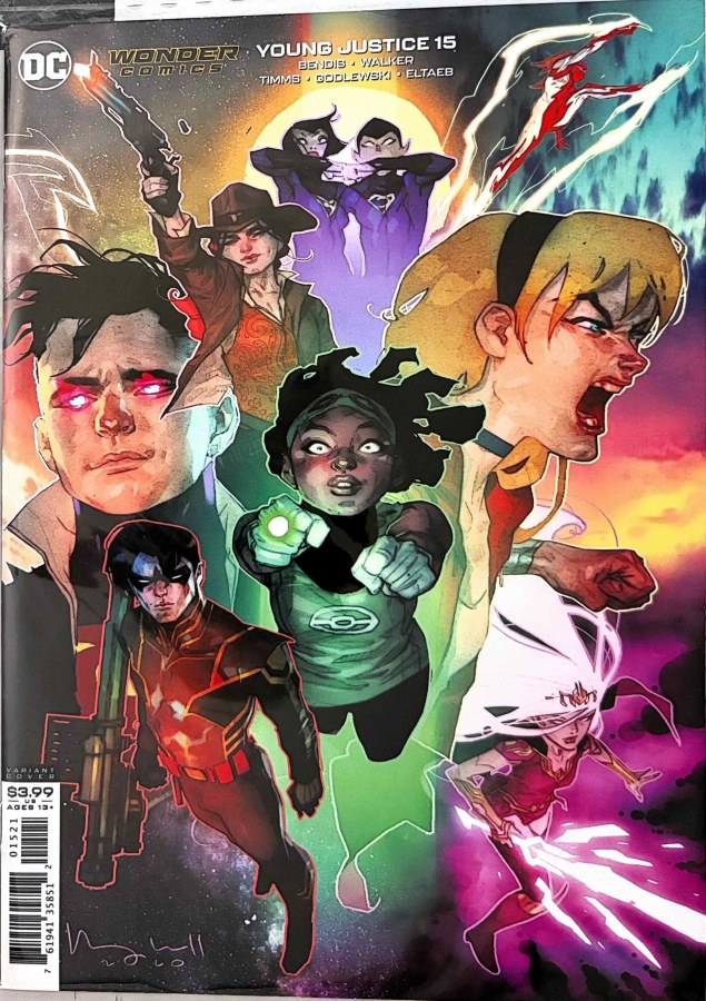 Young Justice #15 (2020) DC Ben Caldwell Cover cover
