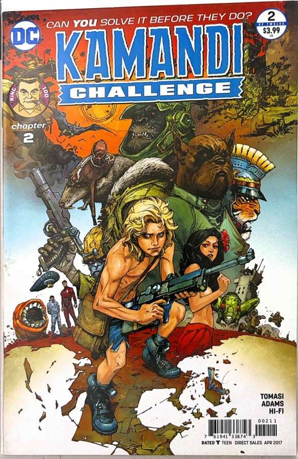 Kamandi Challenge #2 (2017) DC cover